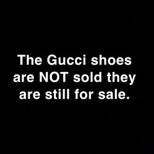 Gucci shoes